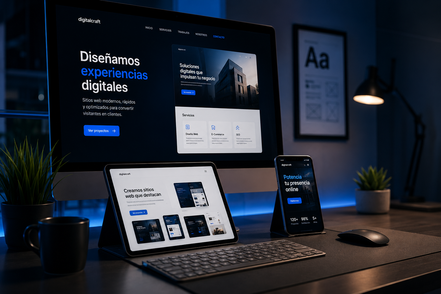 Diseño web profesional para tiendas y negocios con experiencia de compra digital y pagos móviles
