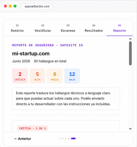 Home Seguridad web